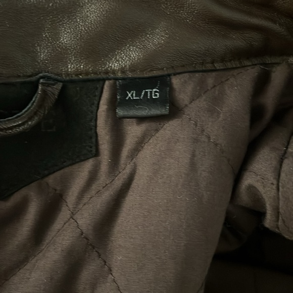 Rouge Moto Leather Brown Jacket - Picture 8 of 10